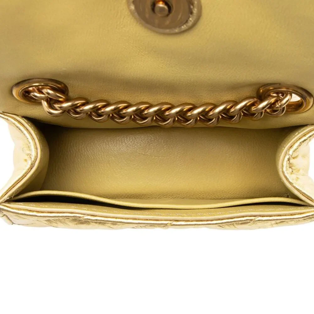 Balenciaga Metallic Quilted Calfskin Crush Mini Shoulder Bag - Picture 7 of 9